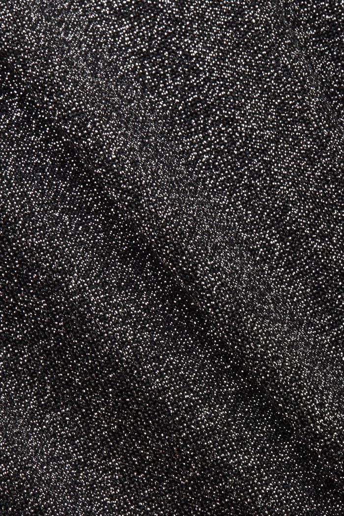Glitzerndes Mini-Strickkleid, LENZING™ ECOVERO™