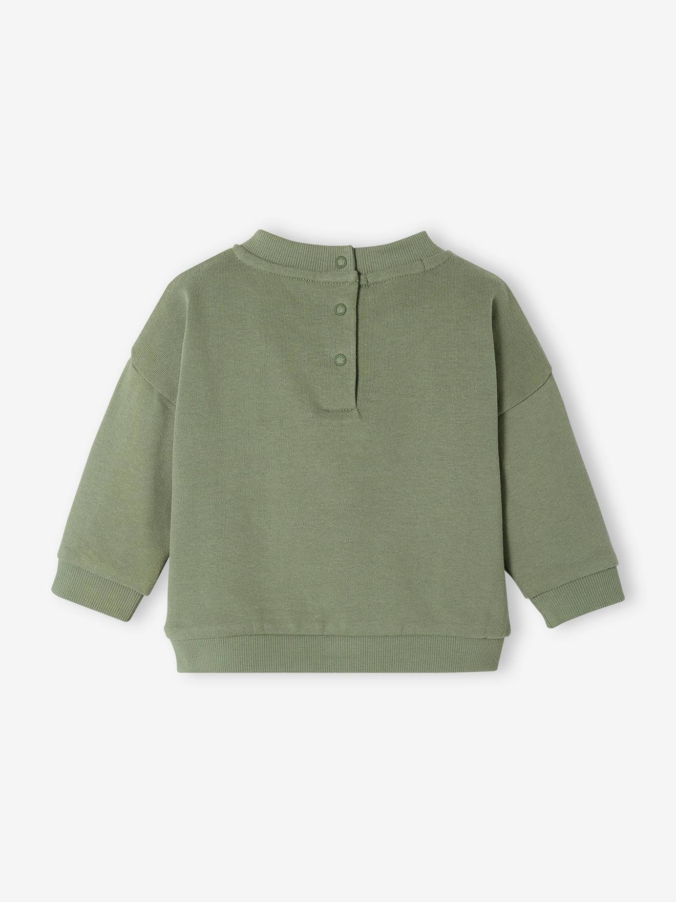Vertbaudet Baby Weihnachts-Sweatshirt Oeko-Tex - grün