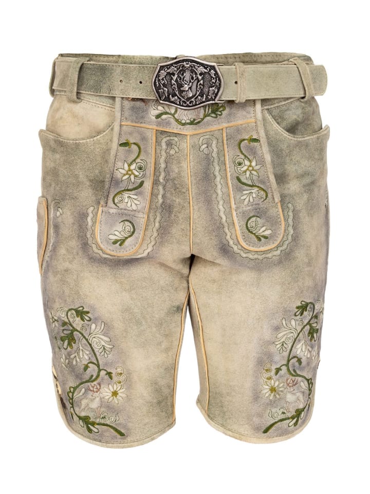 MADDOX Lederhose FLEESENSEE in braun günstig kaufen