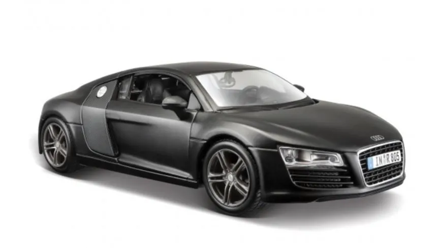 Maisto 1:24 Matt Schwarz - Collection Audi R8,  Matt Schwarz