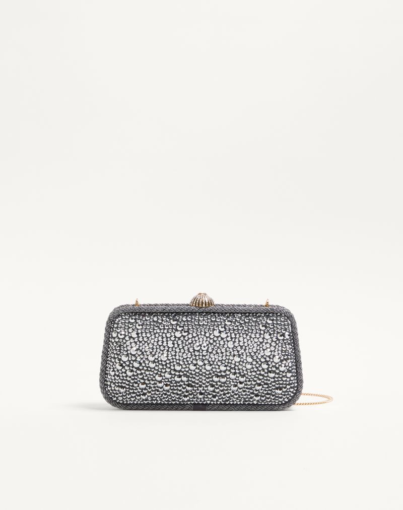 Valentino Garavani Carry Secrets Minaudière com Strass