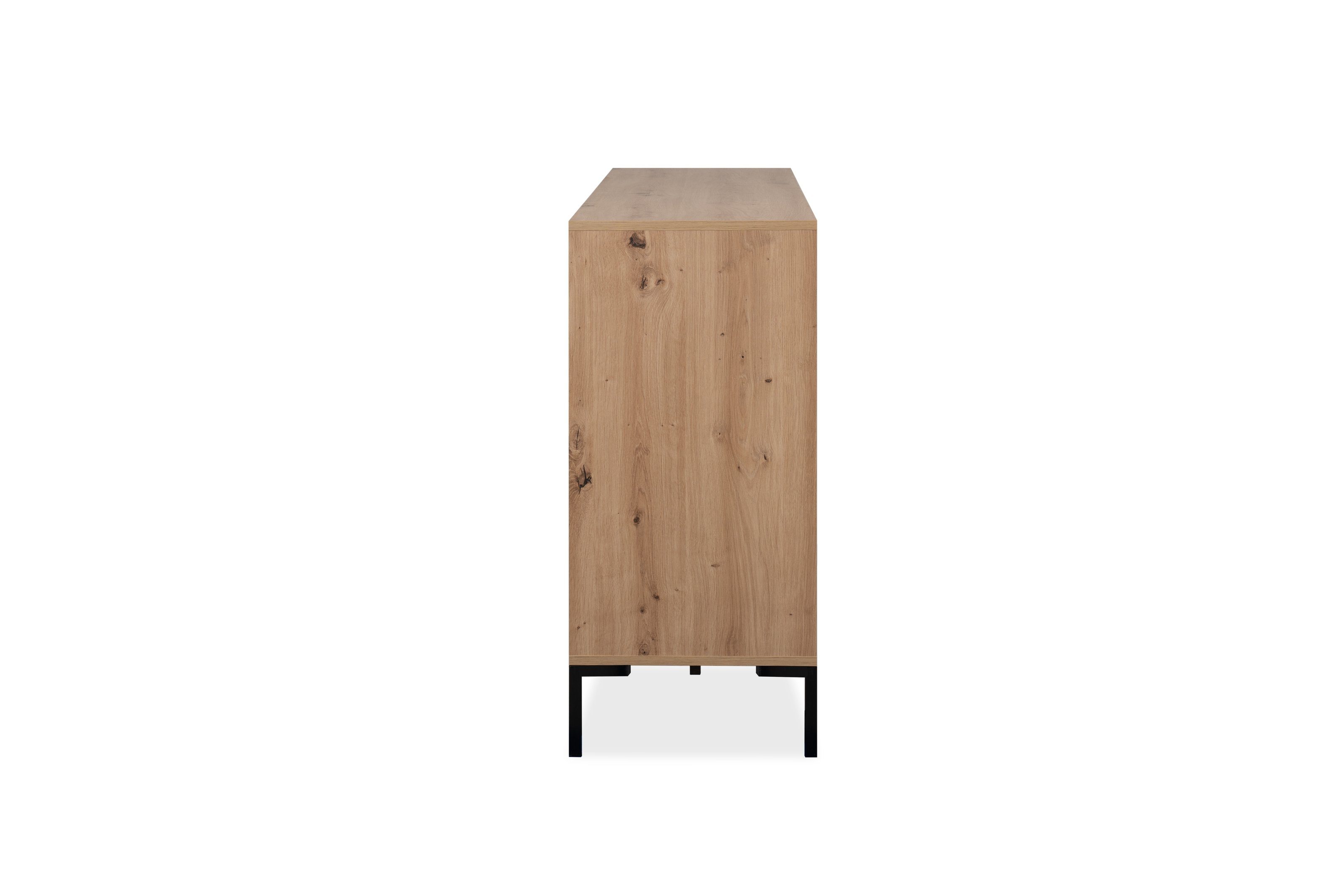 möbelando Sideboard Korsika (BxHxT: 170x87x40 cm), in Dekor Artisan Oak