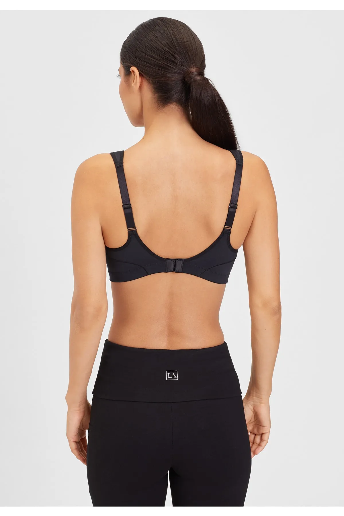 LASCANA Active  Sport-BH - Schwarz - Unifarben