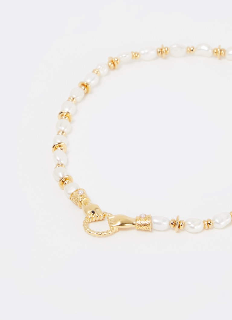 Missoma In Good Hands necklace gold-plated