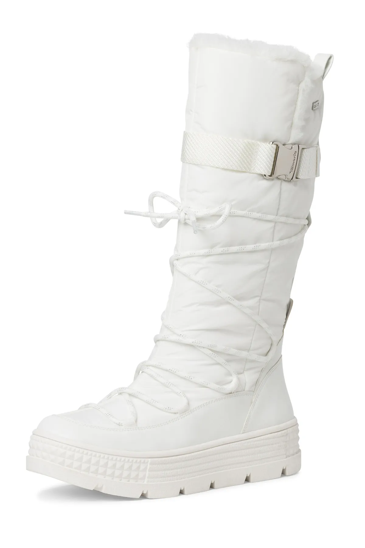 Tamaris  Stiefel - Weiß - Blockabsatz