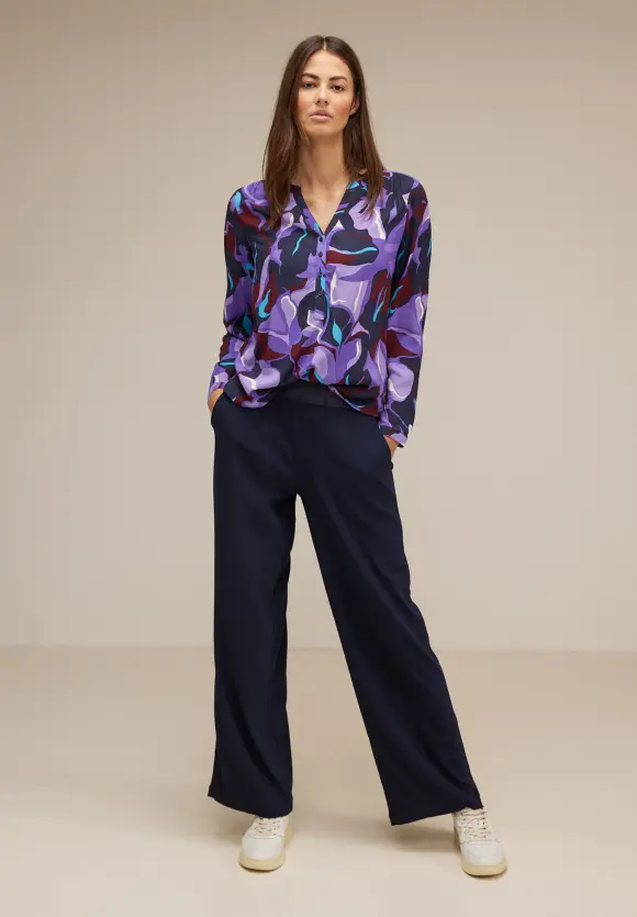 Street One Viskose Bluse mit Print