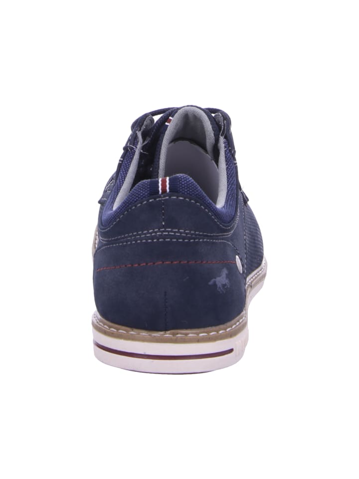 Mustang Schnürschuh in blau günstig kaufen