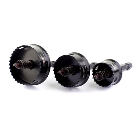 Milwaukee-tilbehør 49224800 SHOCKWAVE™ hullsagsett 22 / 29 / 35 mm