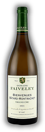 Domaine Faiveley, Bienvenues Bâtard-Montrachet, Chardonnay, Grand Cru, Trocken, 2021, Bourgogne blanc  Domaine Faiveley, Bienvenues Bâtard-Montrachet, Chardonnay, Grand Cru, Trocken, 2021, Bourgogne blanc  Eine rassige Finesse, die von herrlichen Aro
