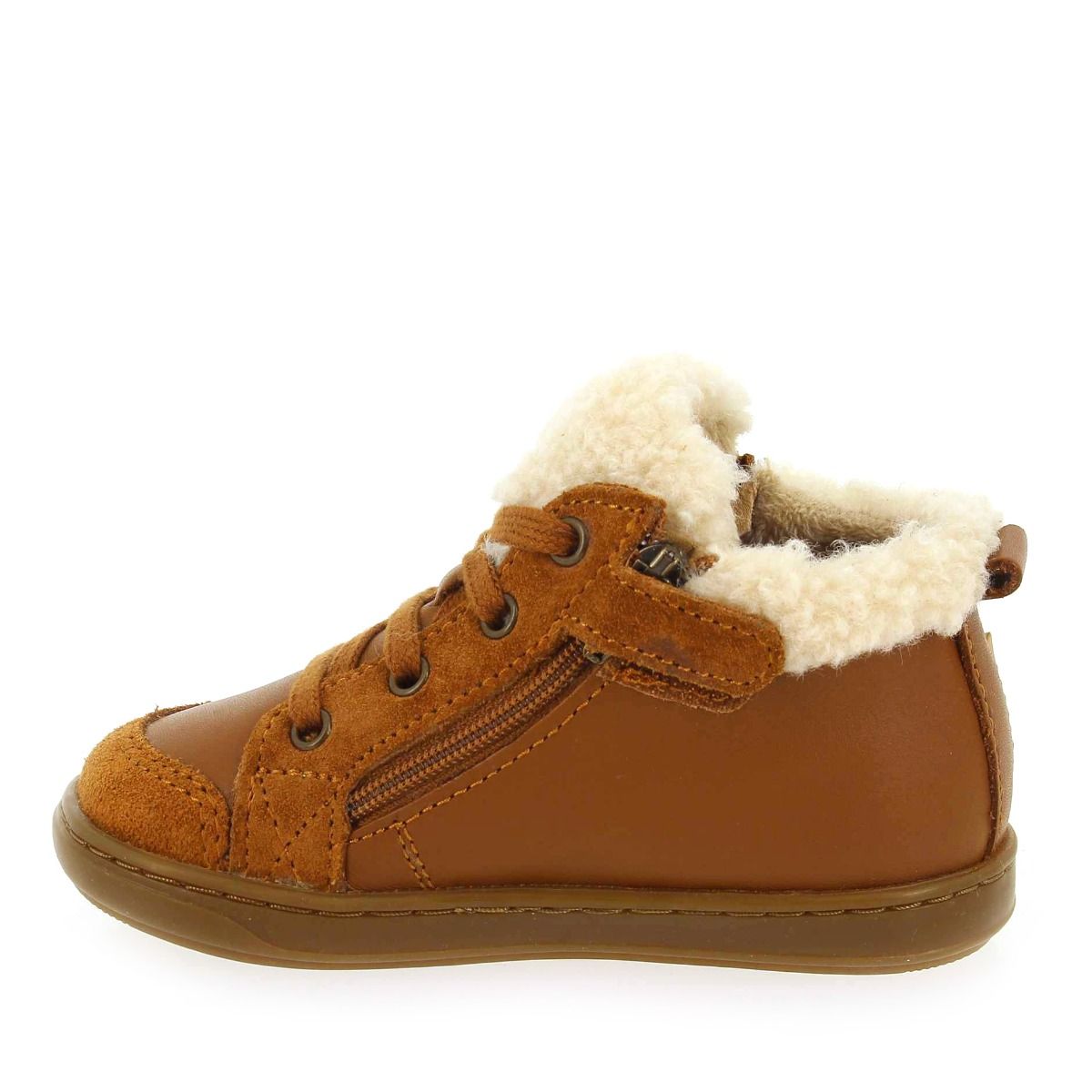 Shoopom  BOUBA ZIP WOOL H23 - Camel