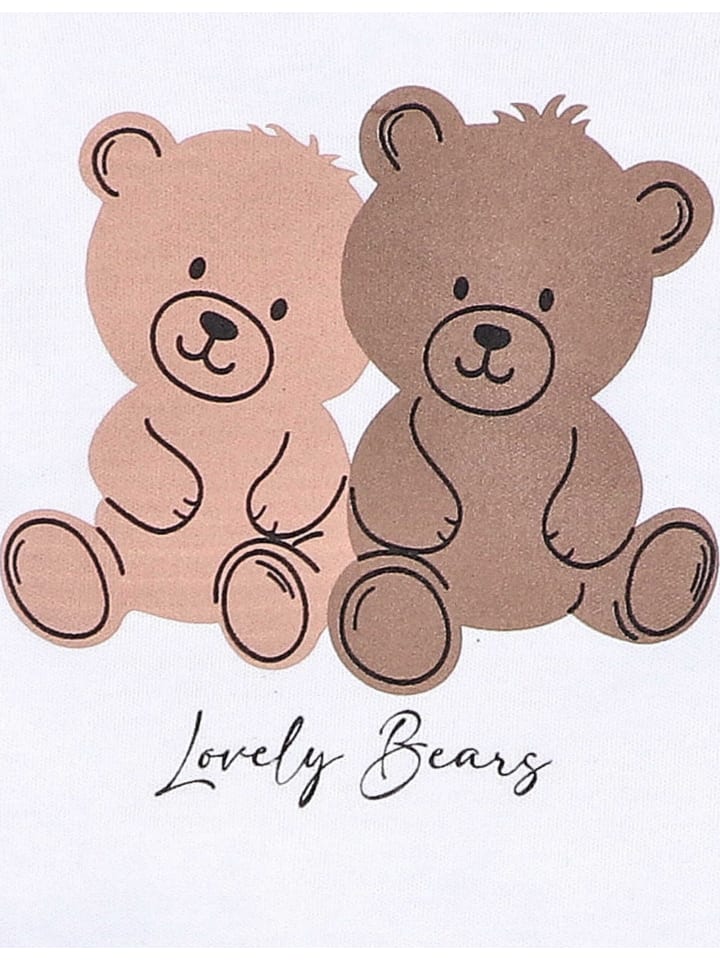 Nini Body Langarm Teddy in weiß günstig kaufen