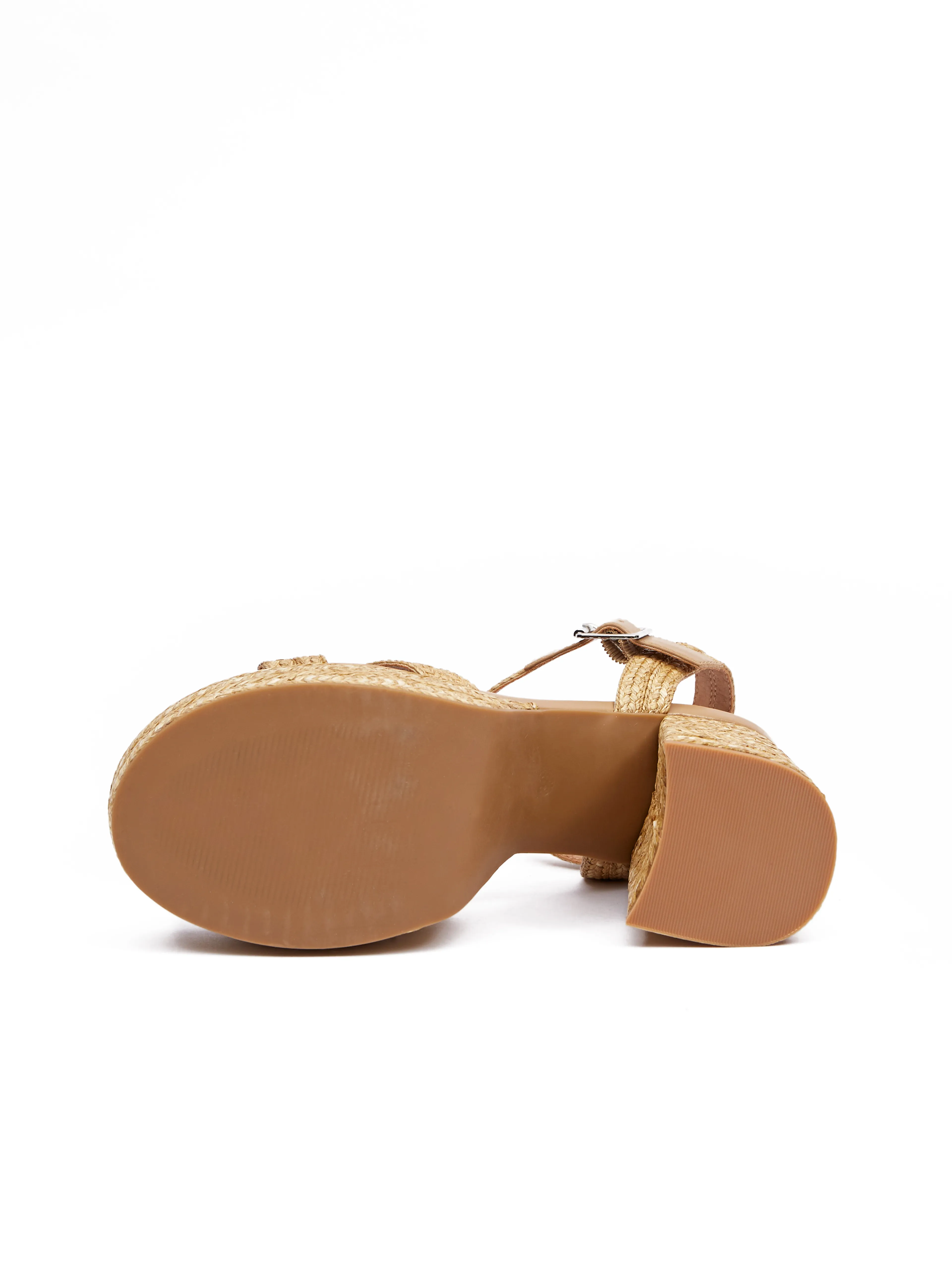 Braune Damen Sandalen mit Absatz ORSAY