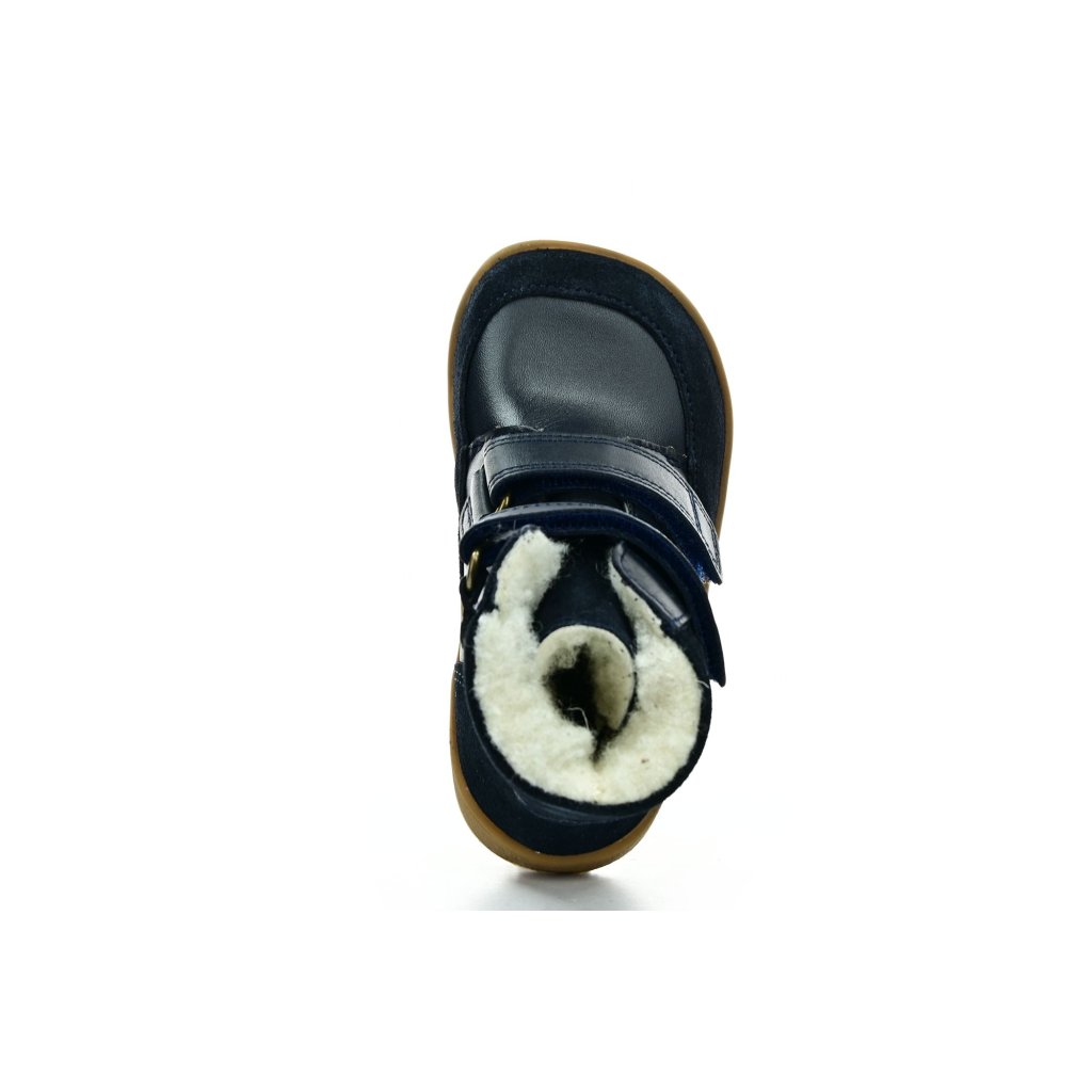 Bundgaard Basil Strap II Tex Navy gefütterte Barfuß-Stiefeletten