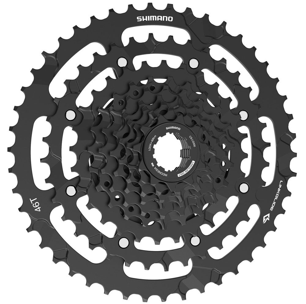 Shimano CUES CS-LG300 9-fach Linkglide Kassette kaufen | Bike-Discount