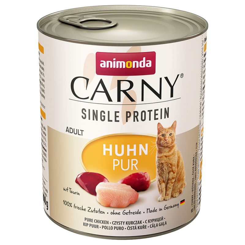 Sparpaket animonda Carny Single Protein Adult 24 x 800 g | bitiba