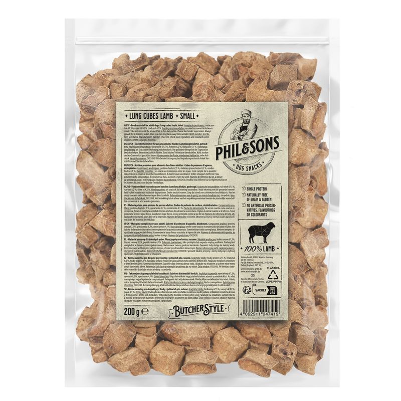 Phil & Sons Lungenwürfel Lamm