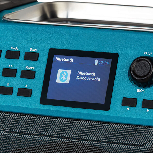 Premium Baustellenradio, inkl. integrierter Powerbank (MD43896)