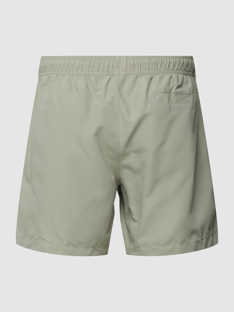 Badehose mit elastischem Bund Modell 'JONES BAY' in khaki