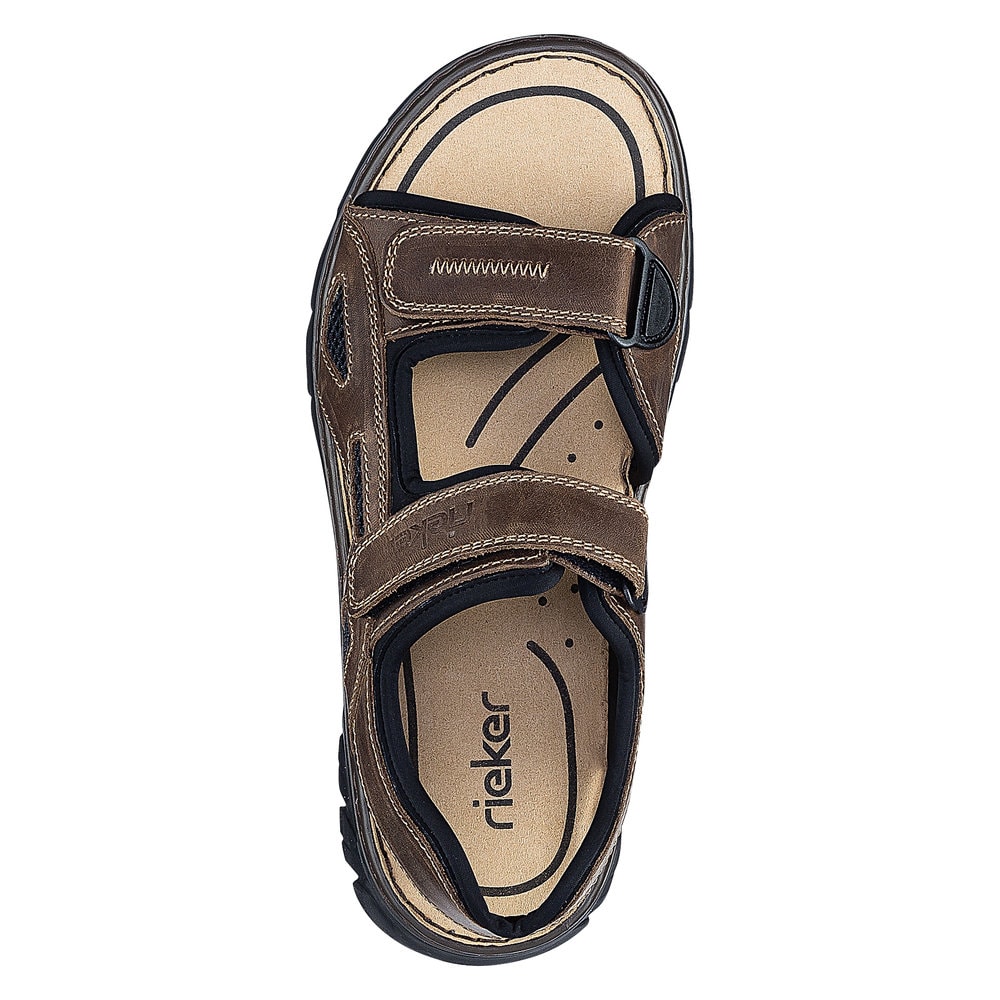 Rieker Herren Trekkingsandalen dunkelbraun