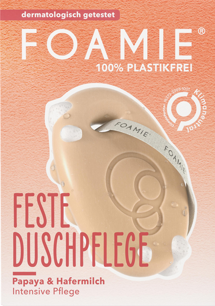FOAMIE Feste Dusche Papaya & Hafermilch
