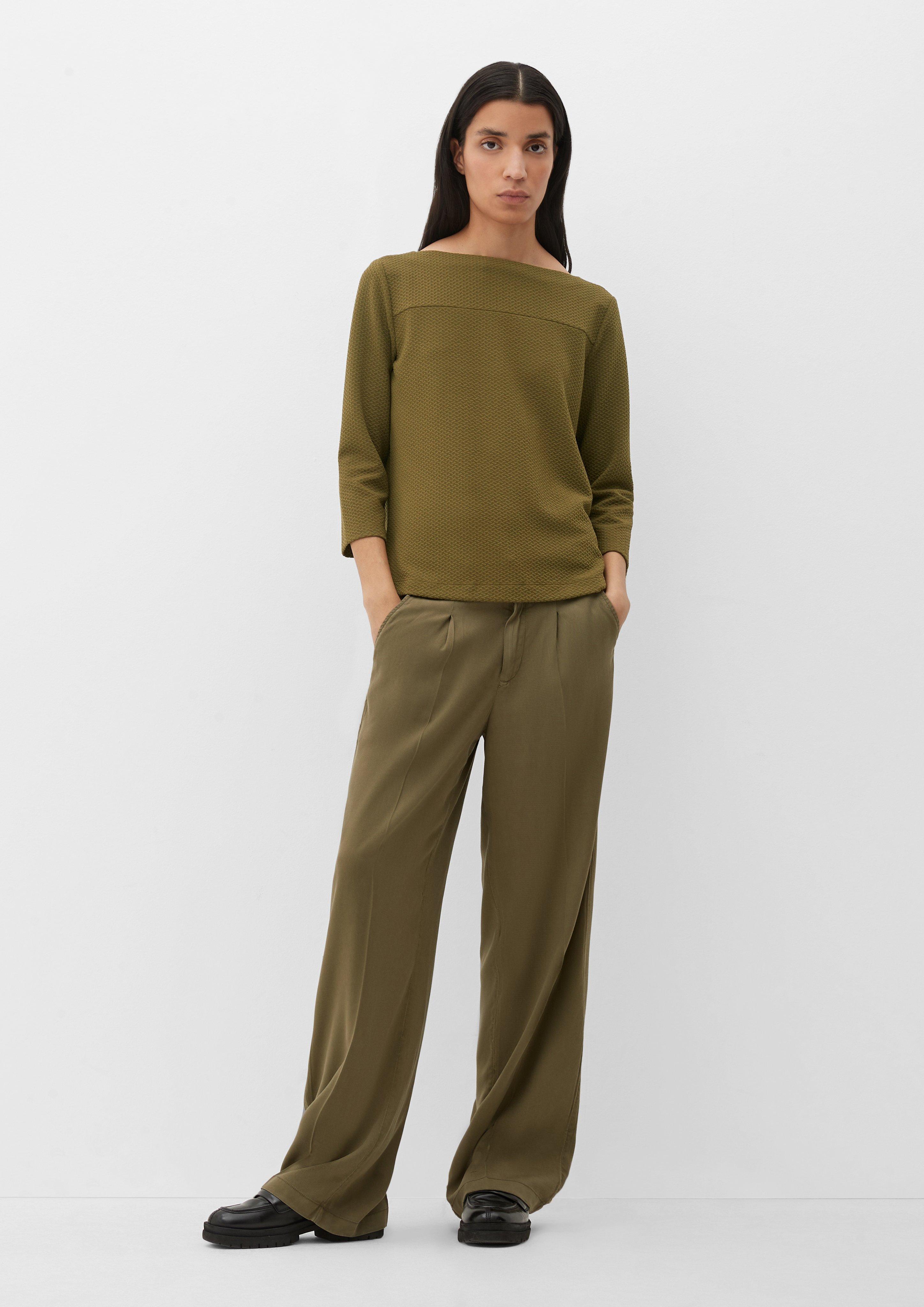 Longsleeve mit U-Boot-Ausschnitt  2129779-7723