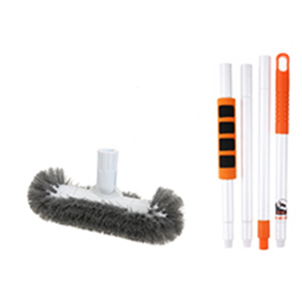 MAEREX Fensterreiniger, Teleskop Reinigungsbürste Bodenwischer 92-144cm,180° drehbar