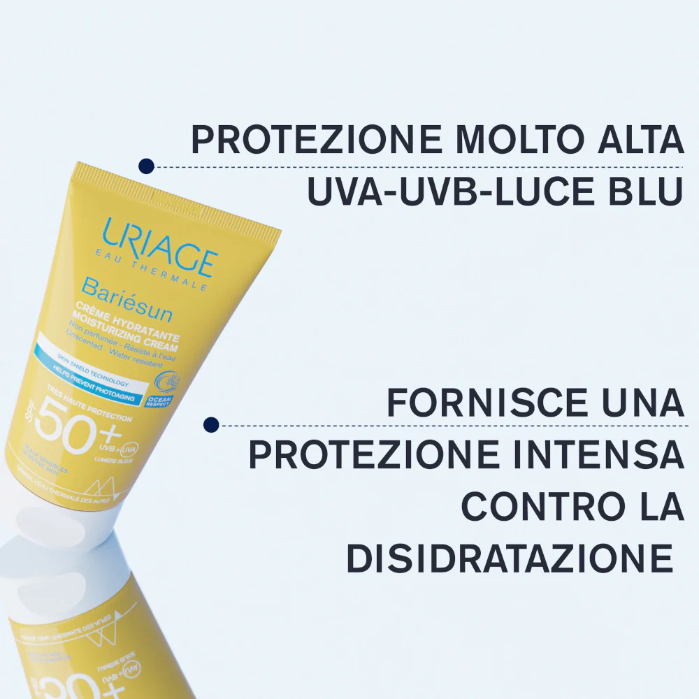 BARIESUN Cremă de protecție solară hidratantă SPF50+ - Cremă de protecție solară pentru față cu protecție ridicată.