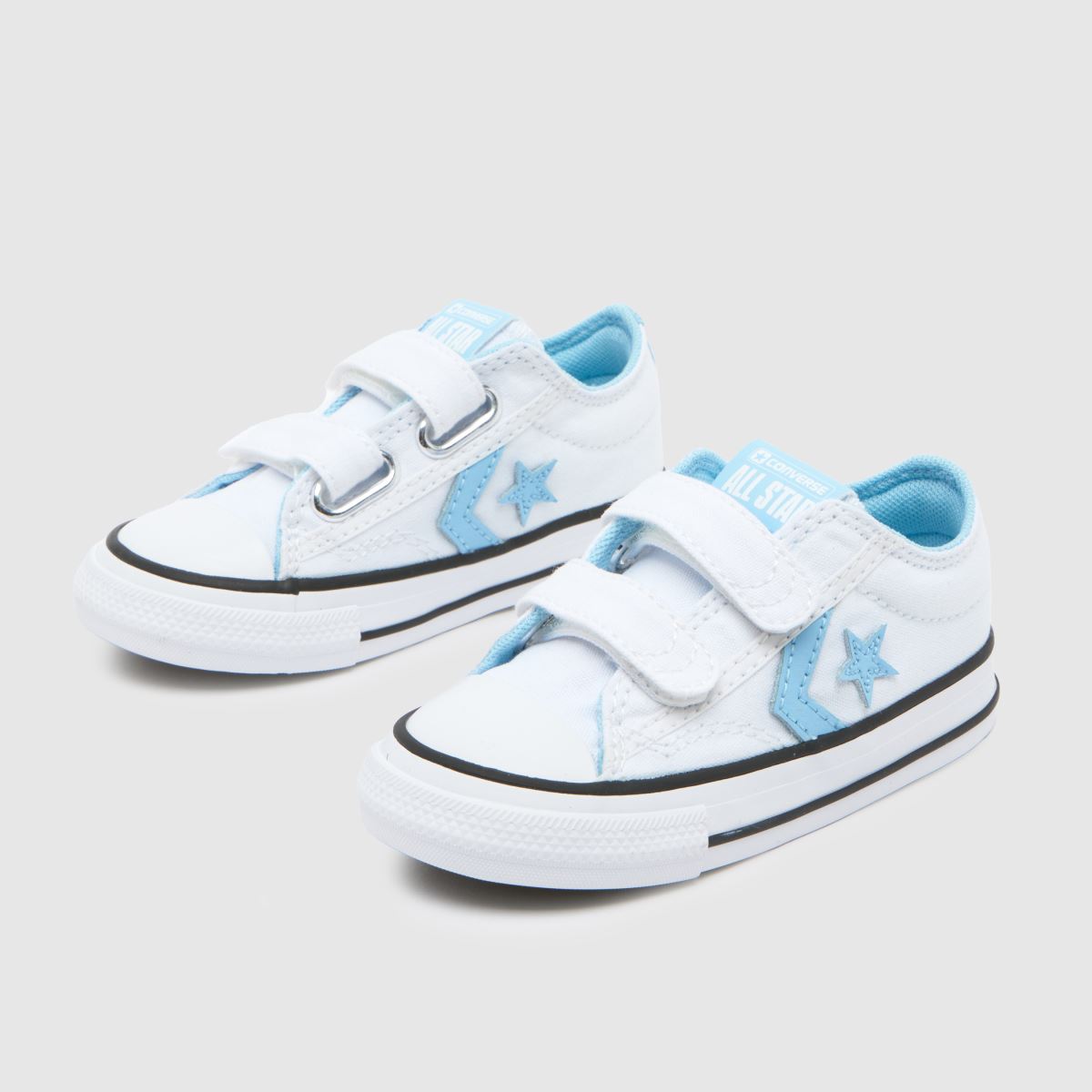 Converse fehér és kék Star Player 76 V kisgyermek cipő