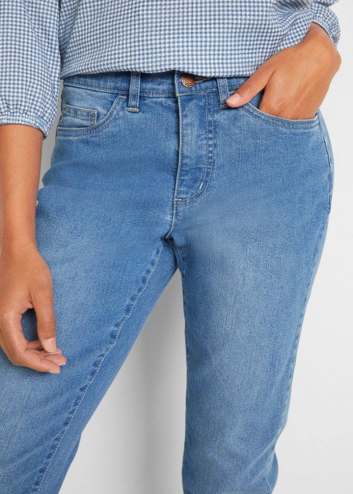 Komfort-Stretch-Jeans, Straight