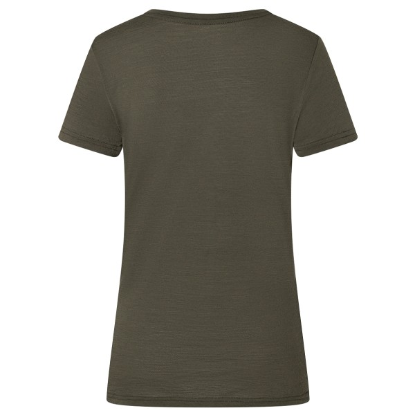 super.natural - Women's Flower Boots Tee - Merinoshirt