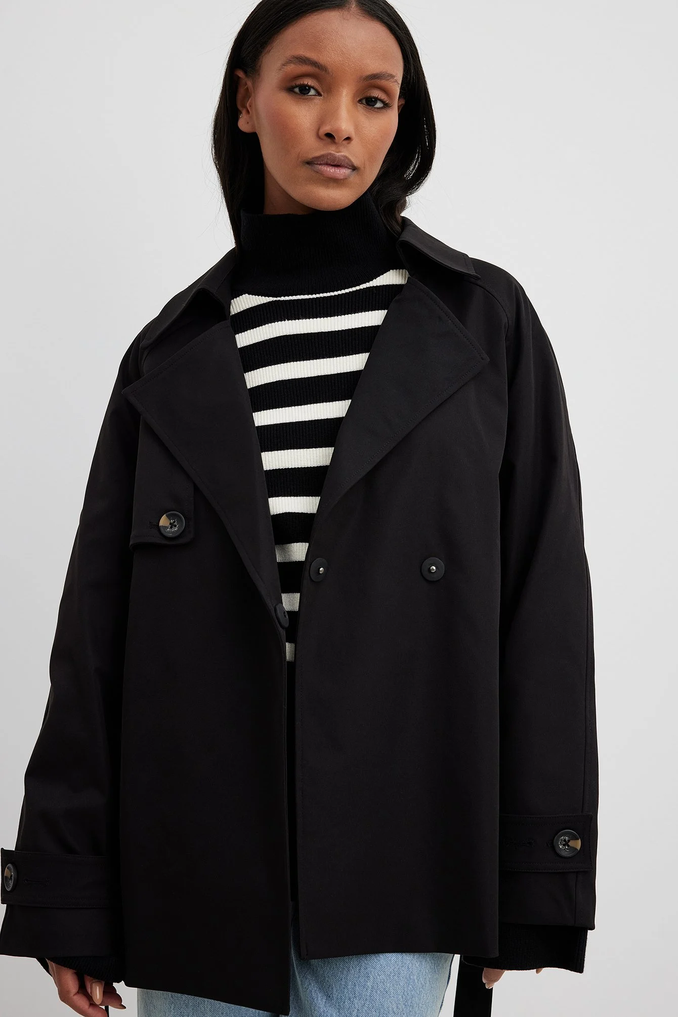 Kurzer Trenchcoat