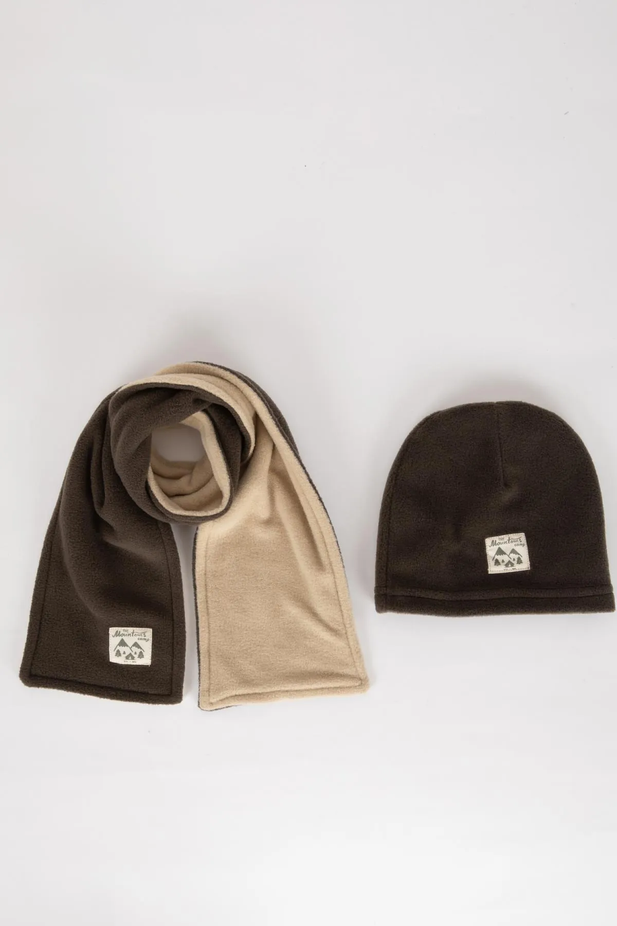 DeFacto  2-teilige Fleece-Schal-Mütze für Babys