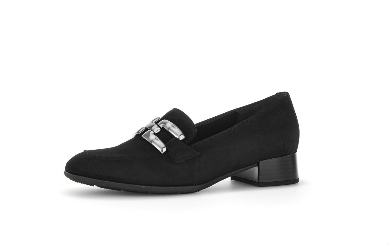 GABOR Klassische Slipper schwarz
