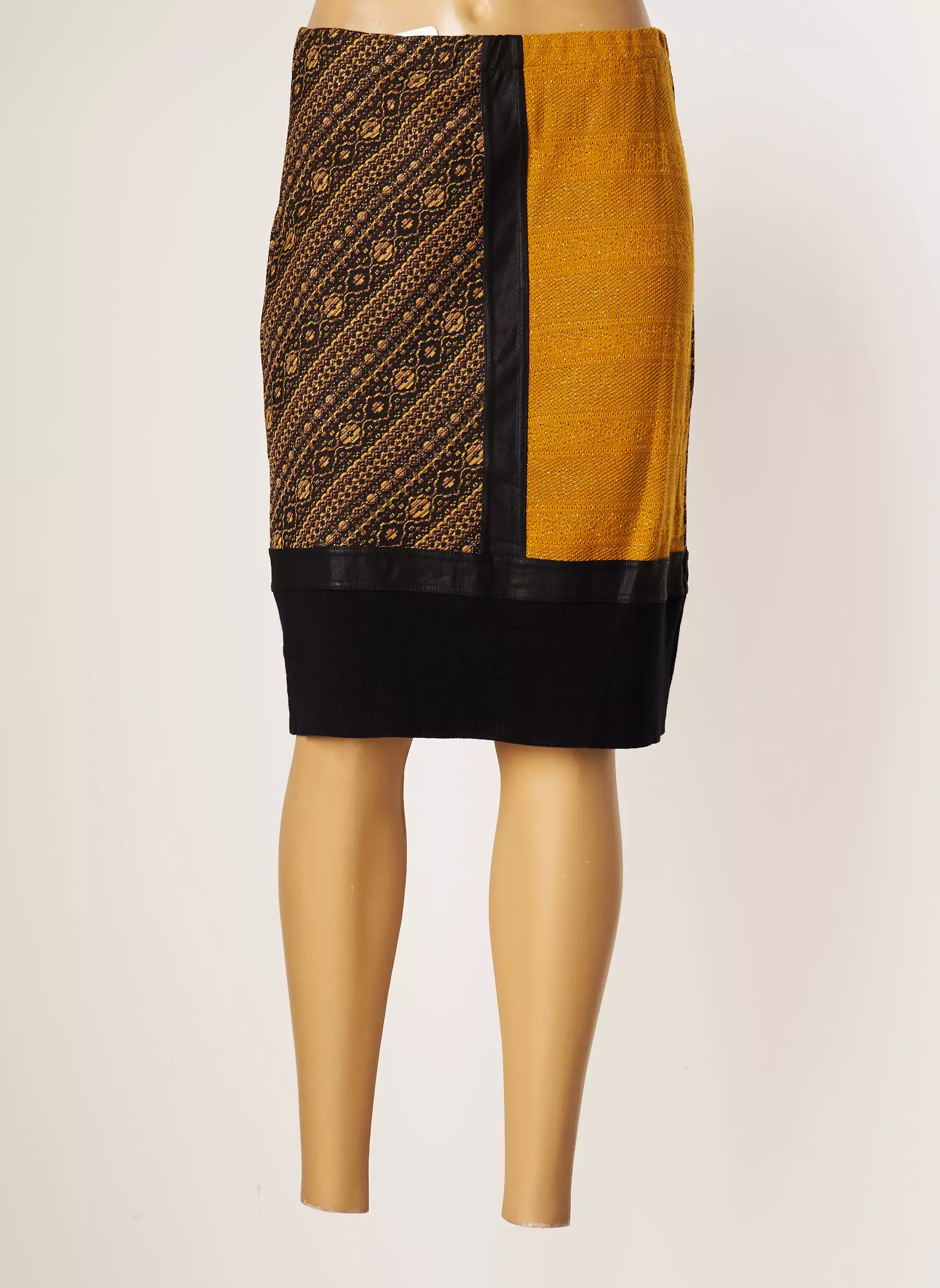Jumfil Jupes Mi Longues Femme couleur marron