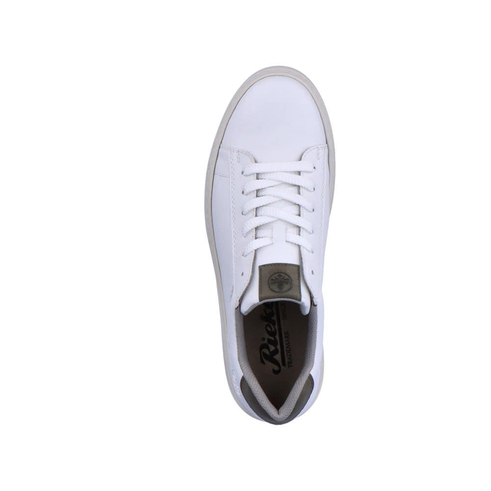 Rieker Herren Sneaker Low sternenweiß