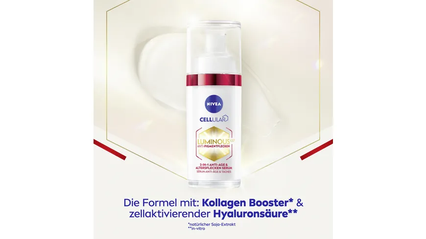 NIVEA Cellular Luminous630 Anti-Pigmentflecken 2-in-1 Anti-Age & Alter 30 ml