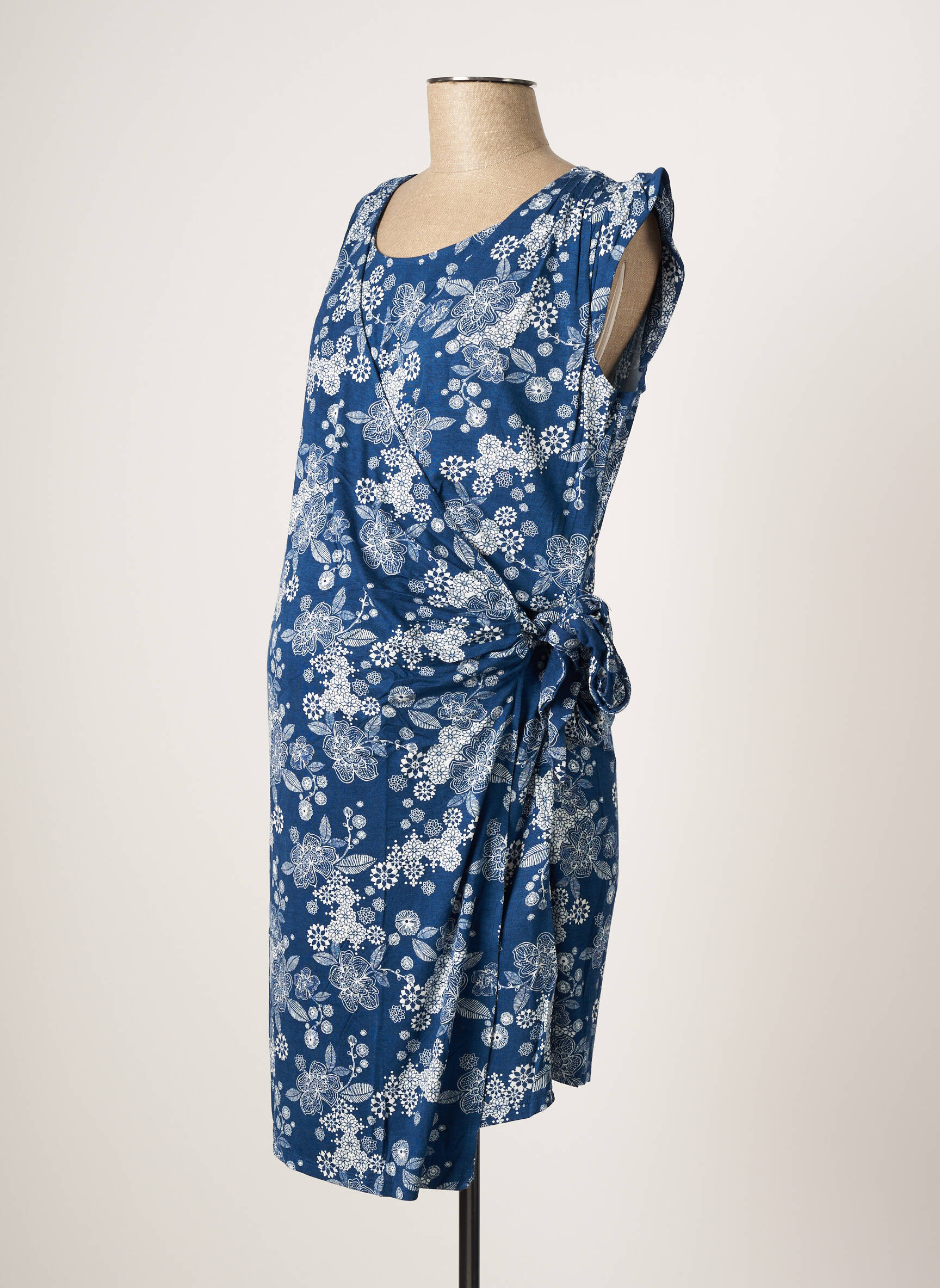 Colline Robes Maternite Femme couleur bleu