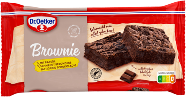 Dr. Oetker Brownie Blechkuchen