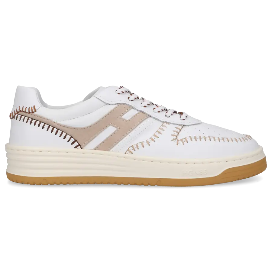Hogan - Sneaker low H630 Kalbsleder - beige