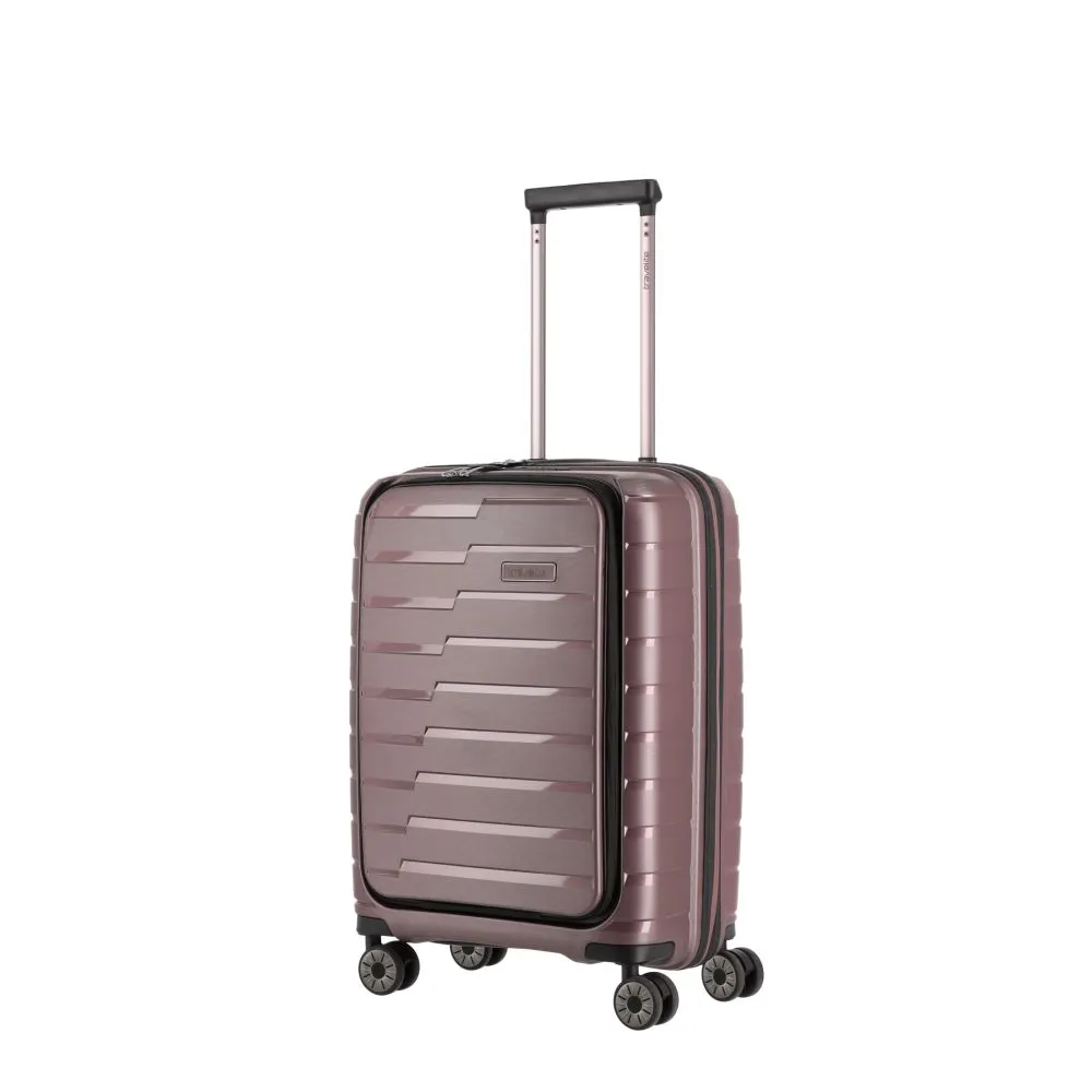 Travelite AIR BASE Trolley S m. Vortasche (4 Räder) - Flieder
