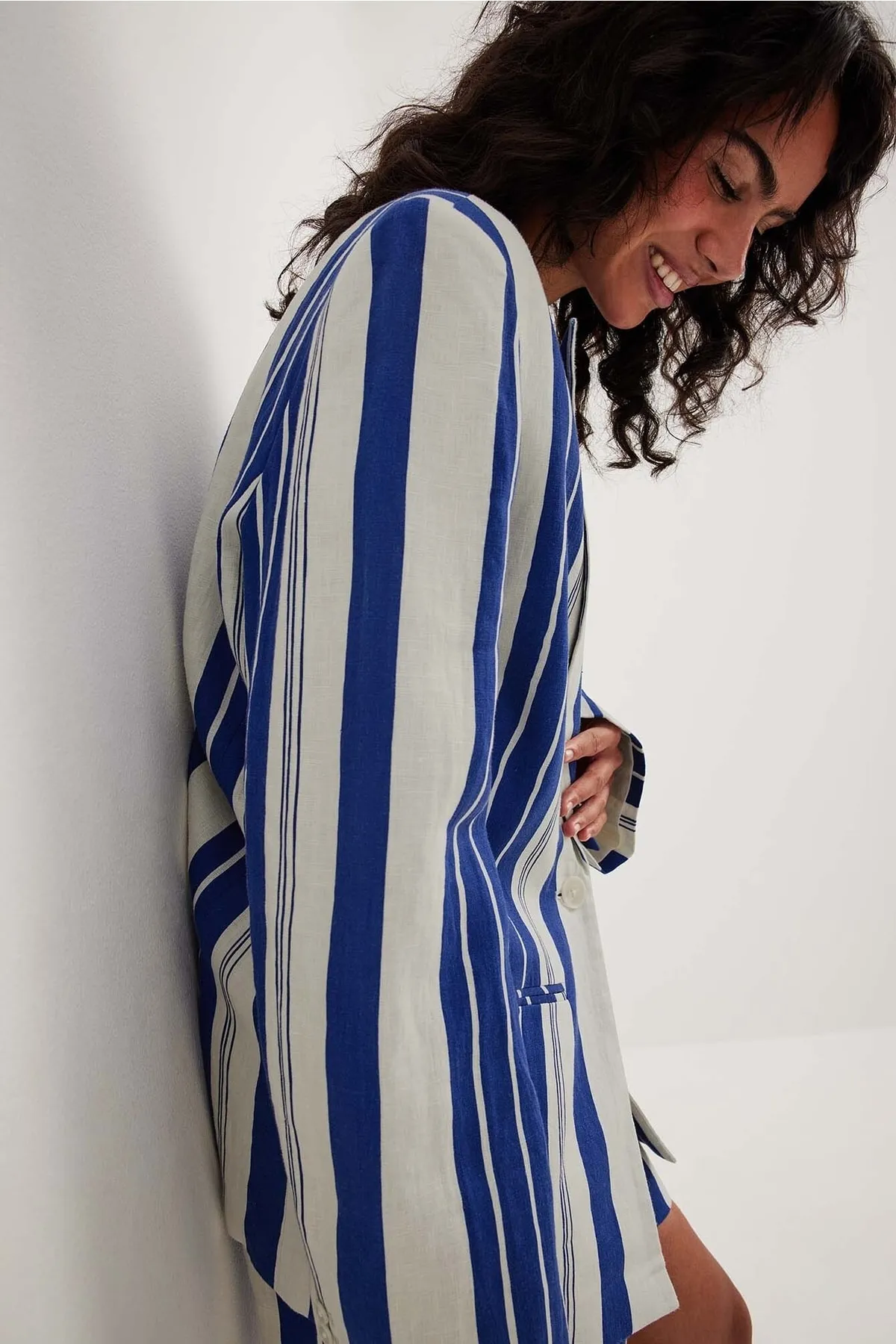NA-KD  Zweiteiler - Blau - Oversized