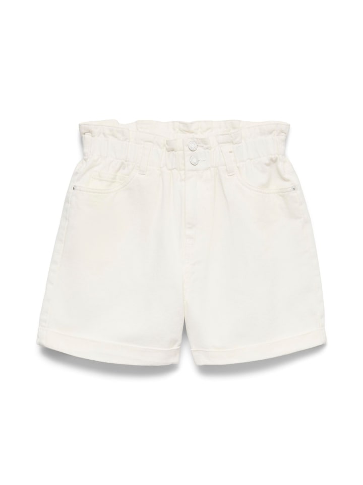 Vero Moda Jeans-Shorts in Snow White günstig kaufen