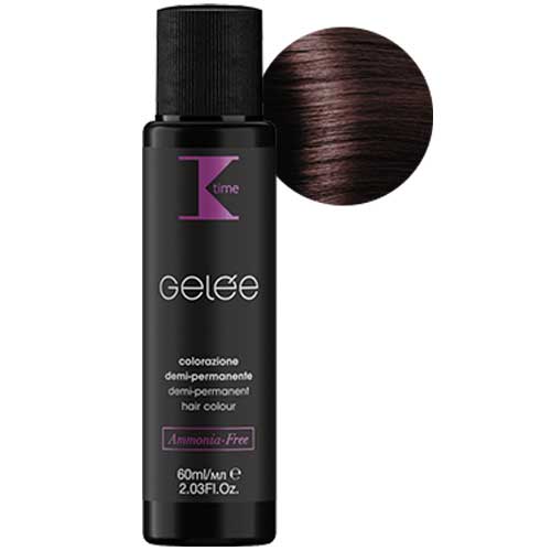 K-Time Gelée Hair Color 3.75 Dunkles Kastanienbraun Mahagoni 60 ml