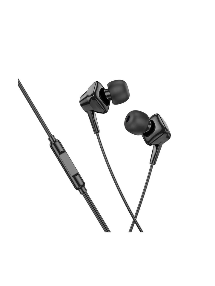 HOCO Kabelgebundene In-Ear Kopfhörer mit Mikrofon  iPhone 1,2 m in Schwarz günstig kaufen 100 cm
