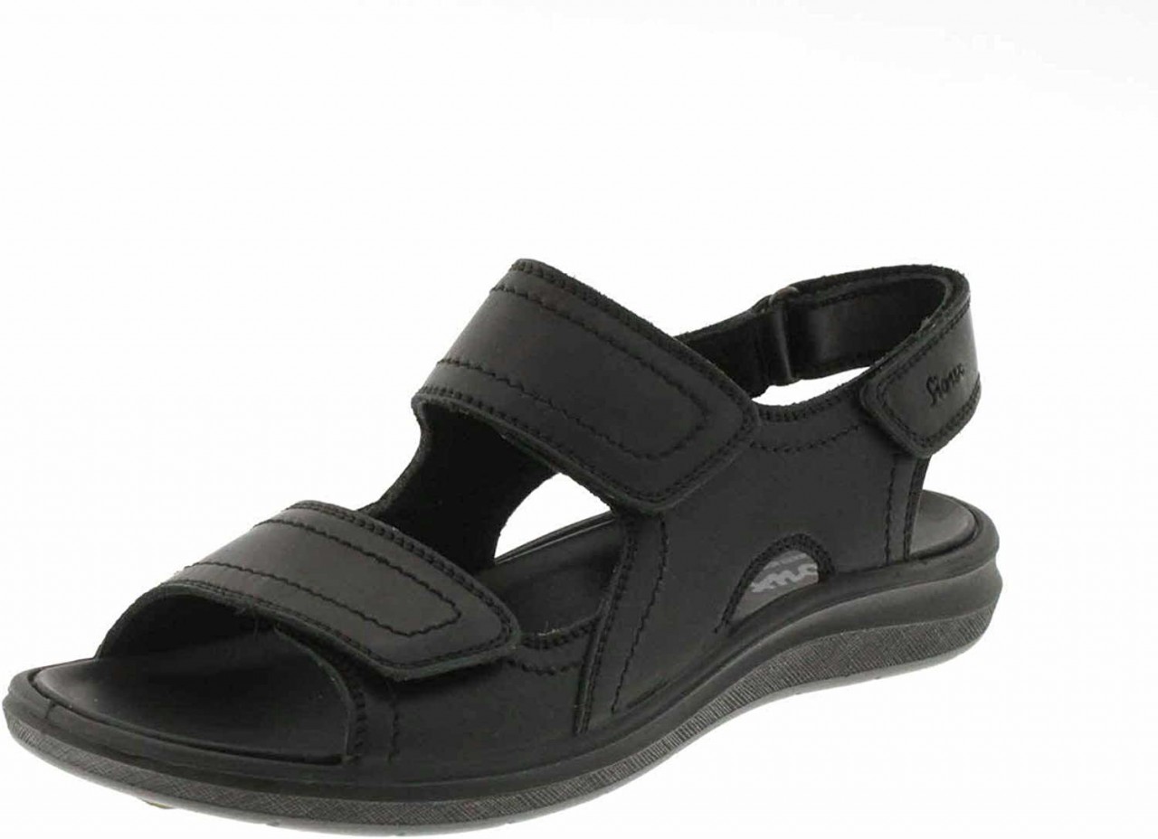 SIOUX Sportliche Sandalen schwarz