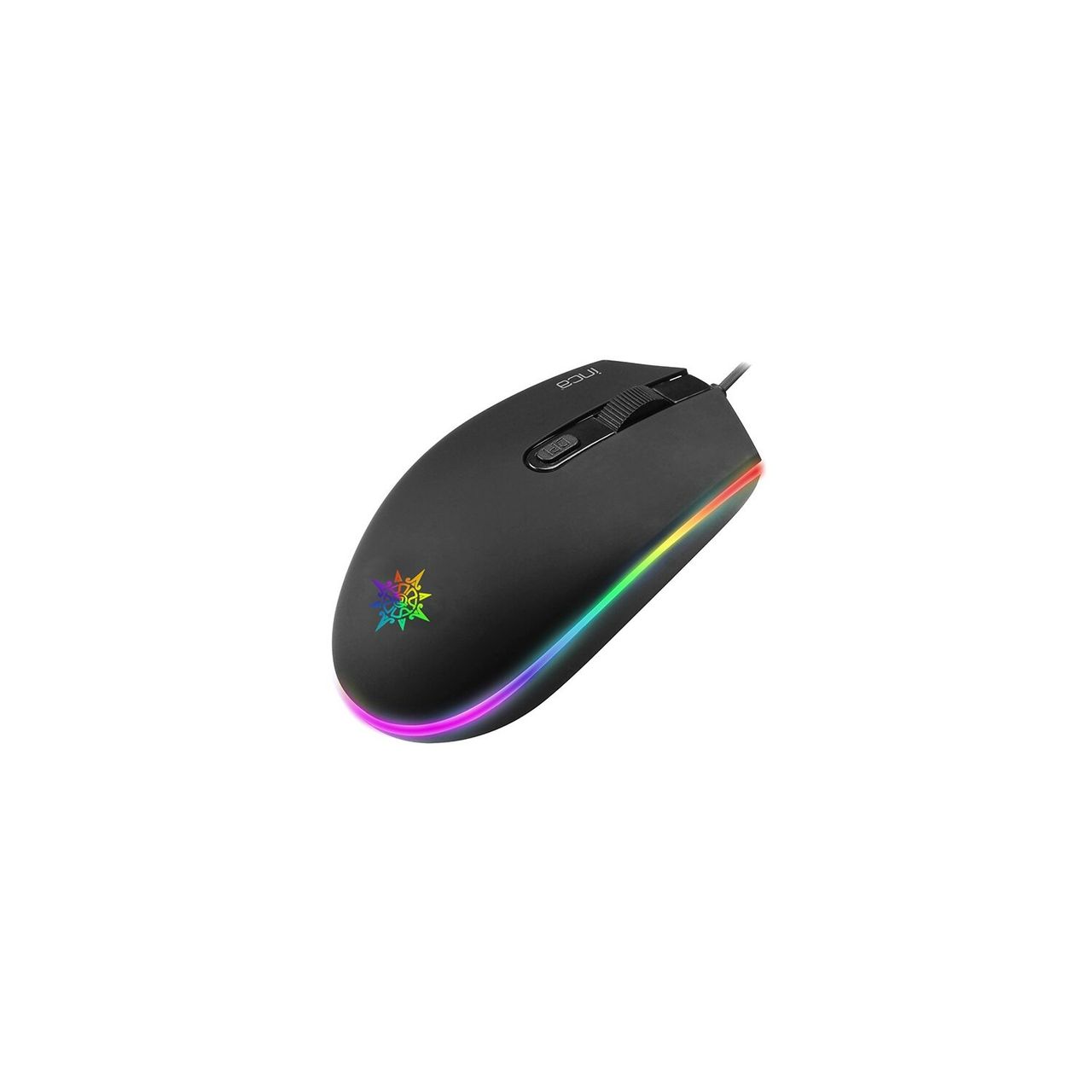 Inca IMG-GT13 PRO Optisch Gaming Maus Mouse 1200 DPI RGB-Logo-Effekt