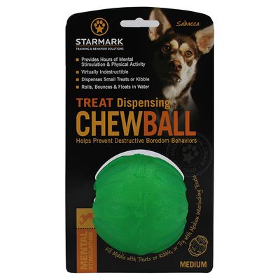 Starmark Treat Dispensing Chew Ball