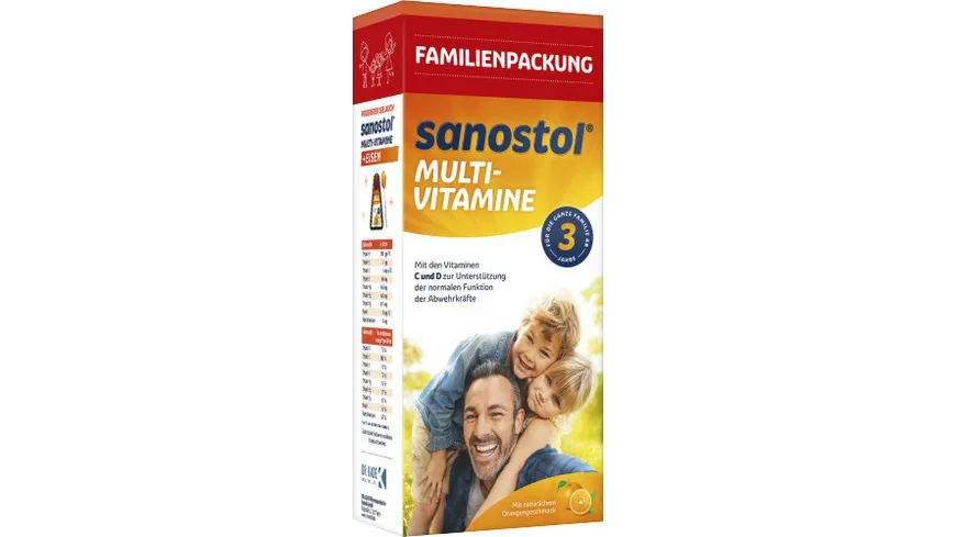 Sanostol Multi-Vitamine 780 ml