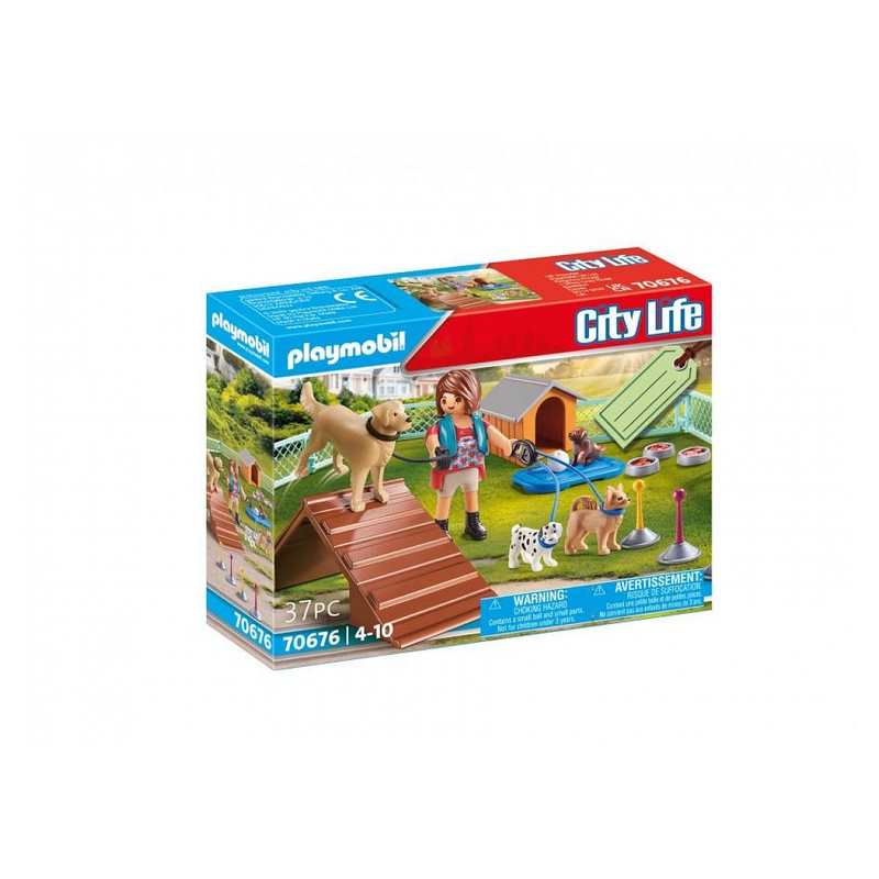 70676 Educatrice et chiens Playmobil City Life