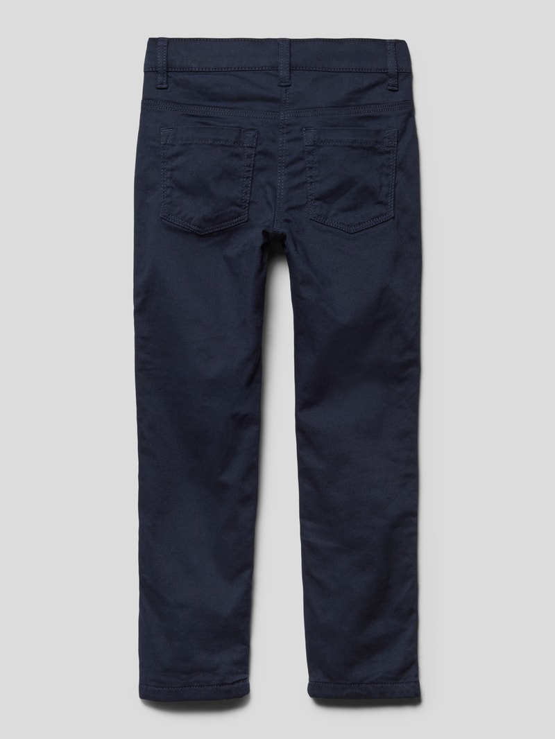 Hose mit Galonstreifen in blau